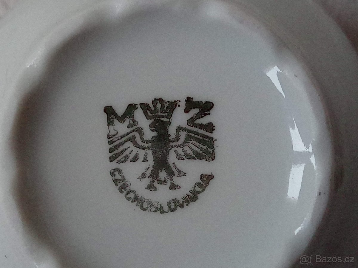 Kávový ozdobný set MZ Czechoslovakia - 5