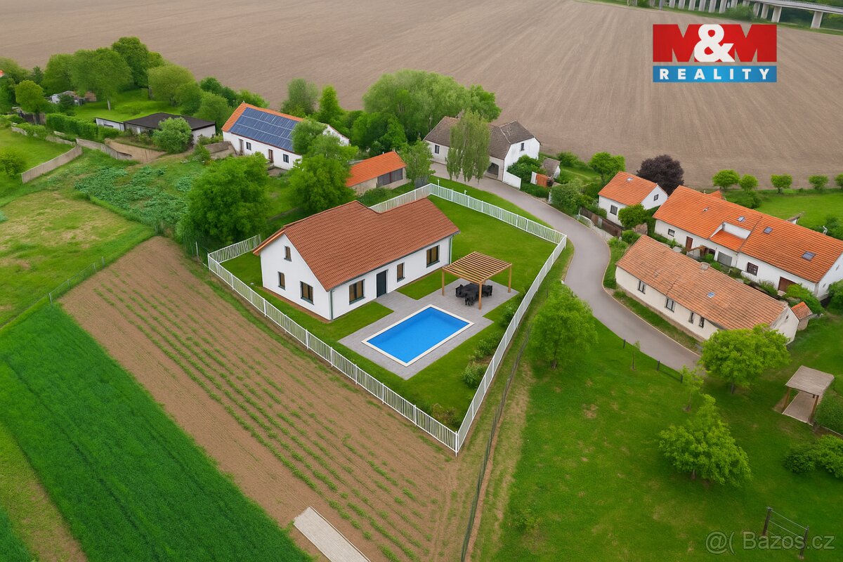 Prodej pozemku k bydlení, 1089 m², Hostěnice u Brozan - 5