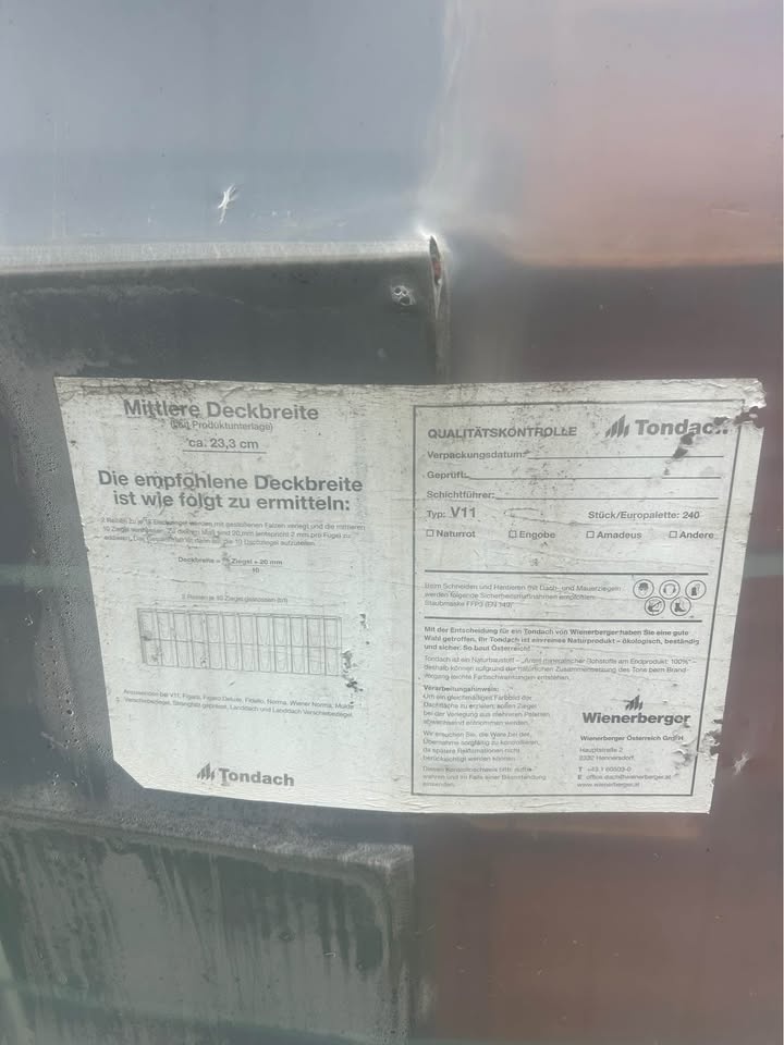 Tondach V11 Porsche antracit engoba (cca 37m2) - 5