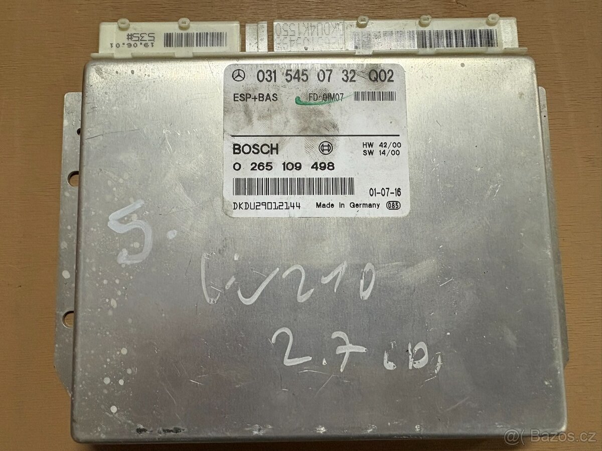 //ESP/AIRMATIC/BAS jednotka Mercedes// - 5