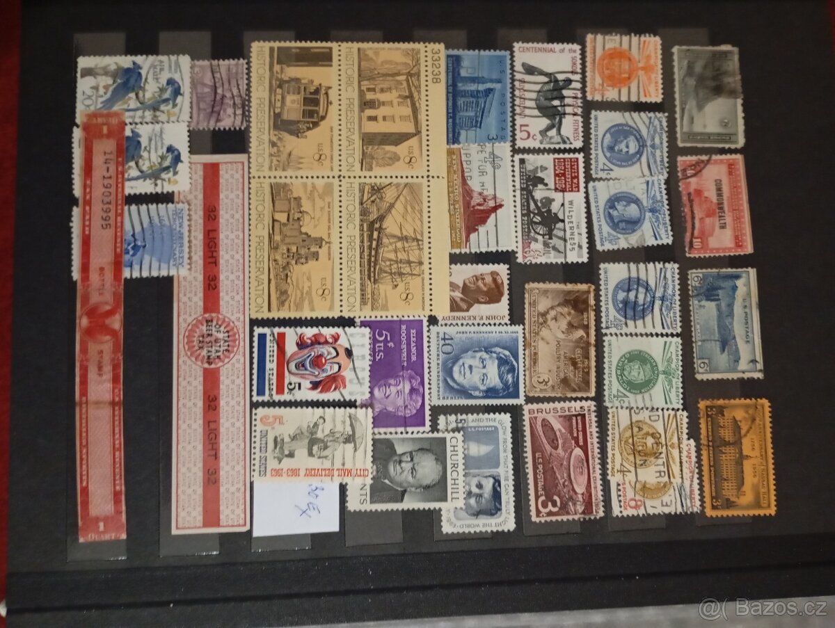 Album známek USA. - 5