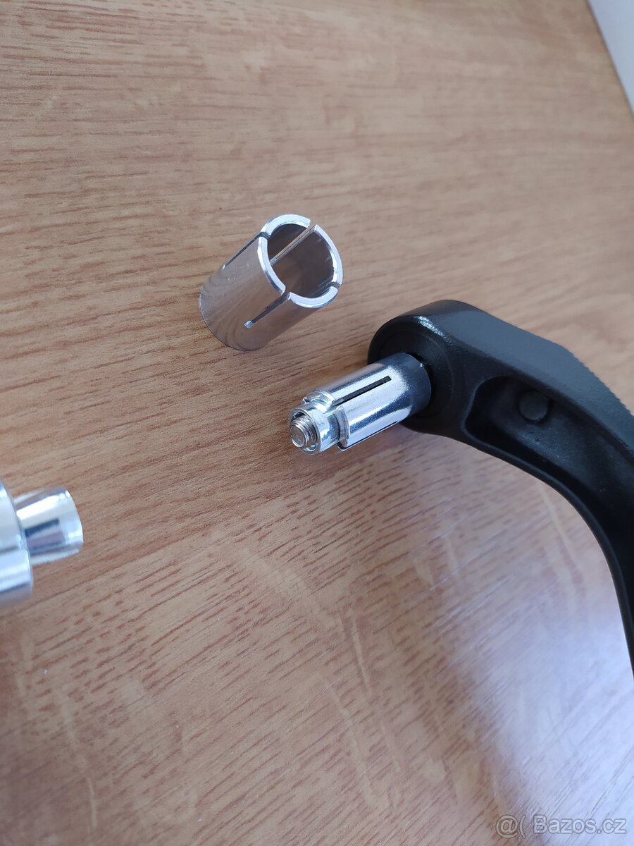 Chrániče páček na motorku černá/vruby - 5