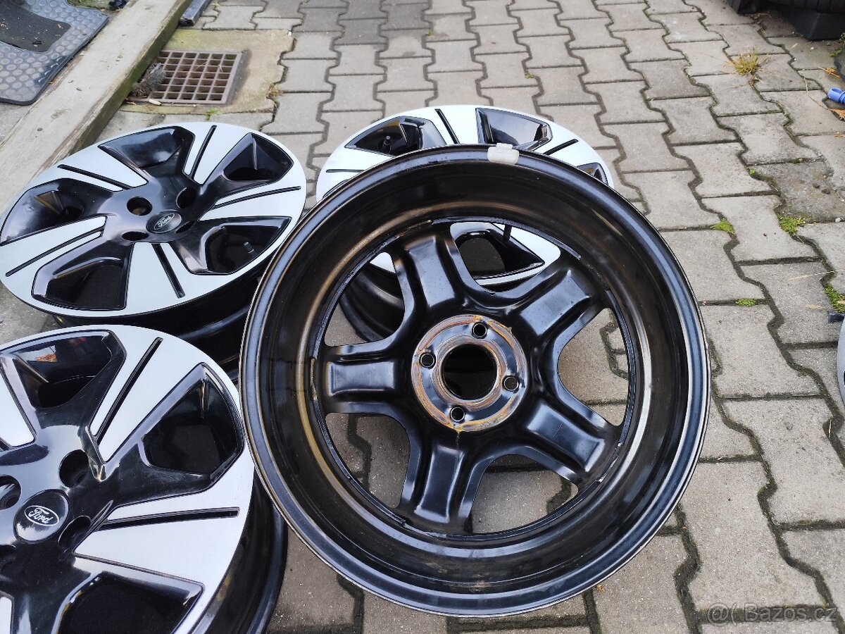 Téměř nové disky 4 x 108 r17 Ford - 5