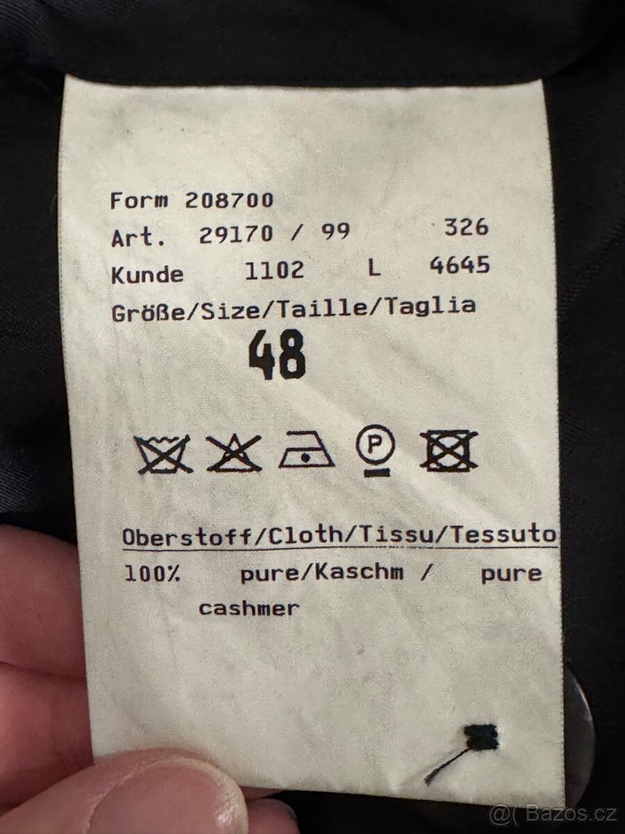 Pánský kabát Eres - Kašmír , vel. 48 - 5