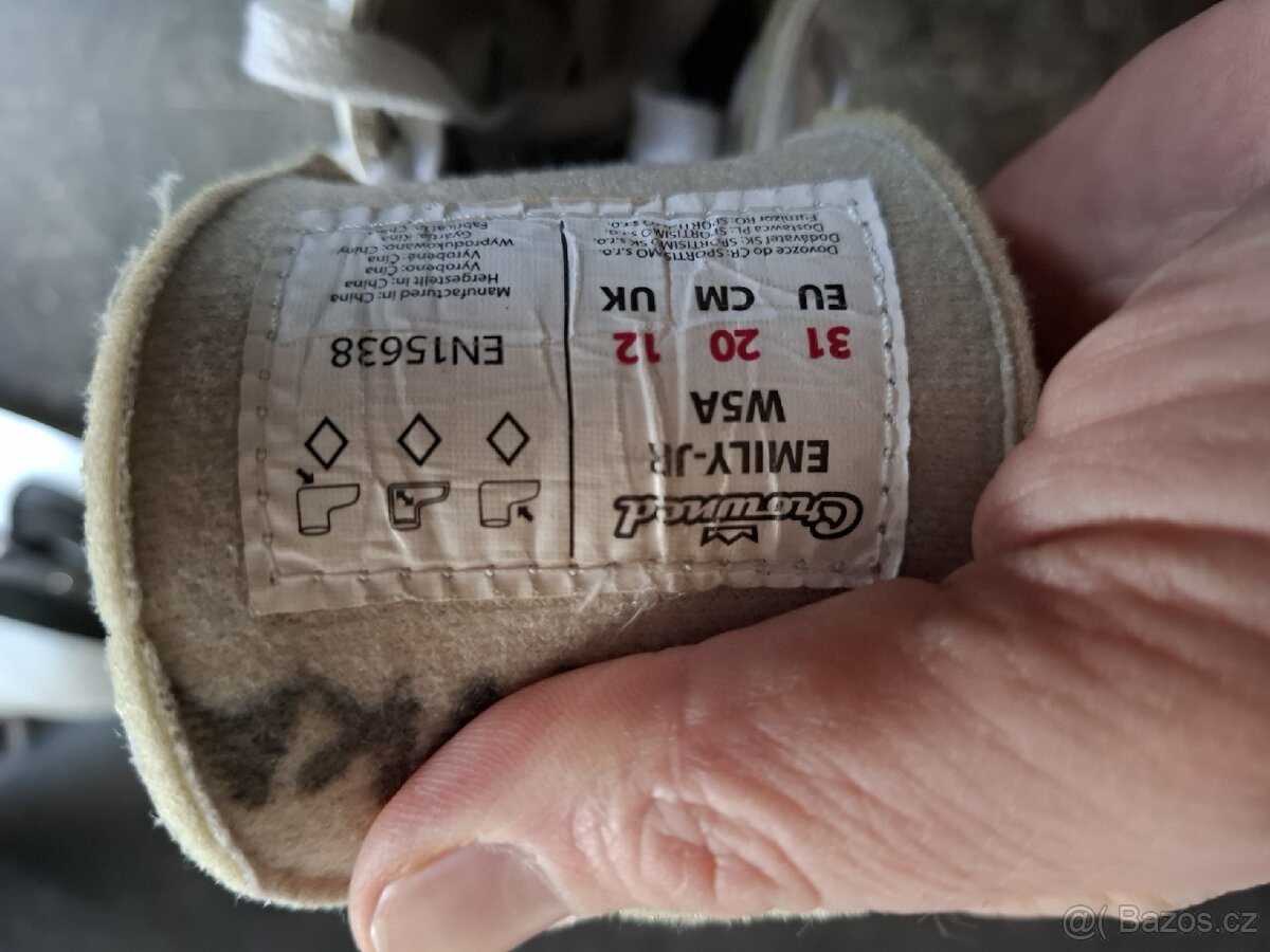 Brusle dívčí-Crowned, vel. EU 31 - 5