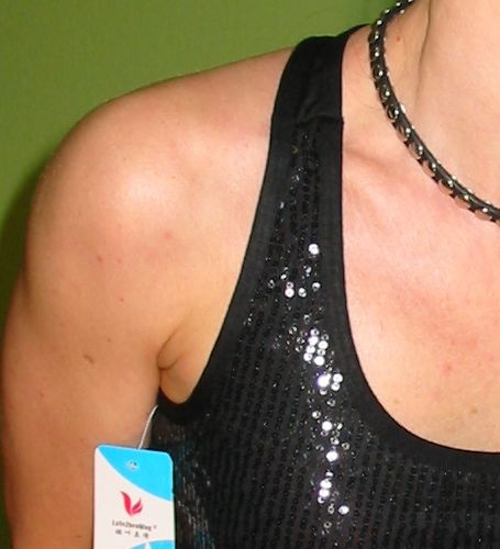 Nové párty tílko s flitry vel.S - 5