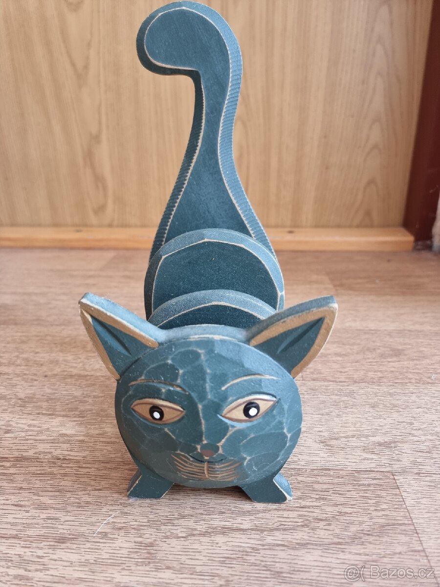 Kočka dřevěná - 5