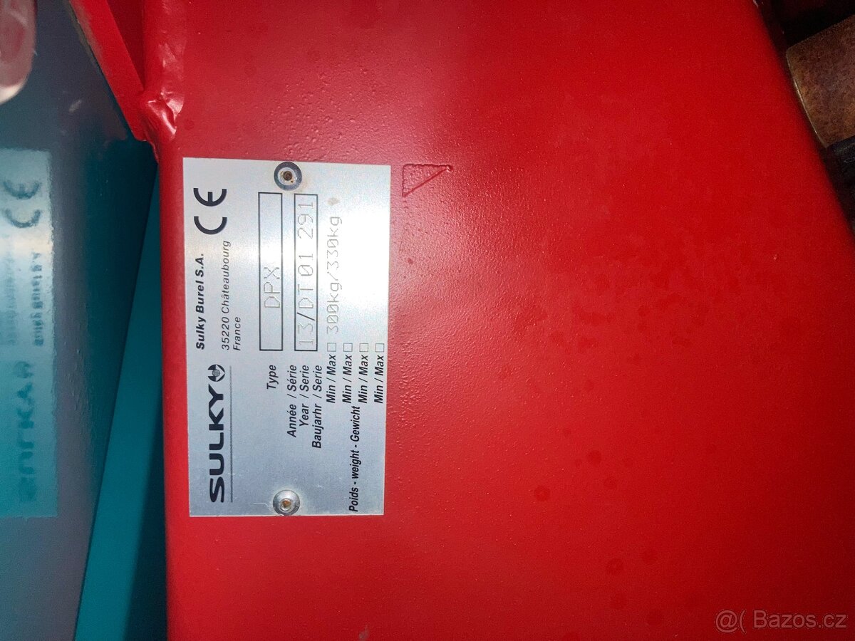 Rozmetadlo SULKY DPX (24m) - 5