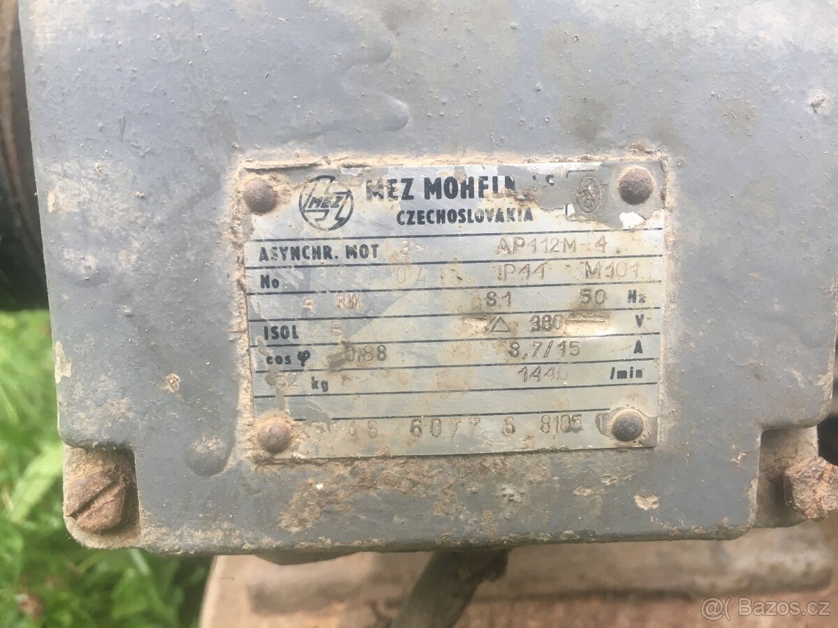 Cirkulárka,el,motor 8.1 kw+ pojízdná cívka - 5