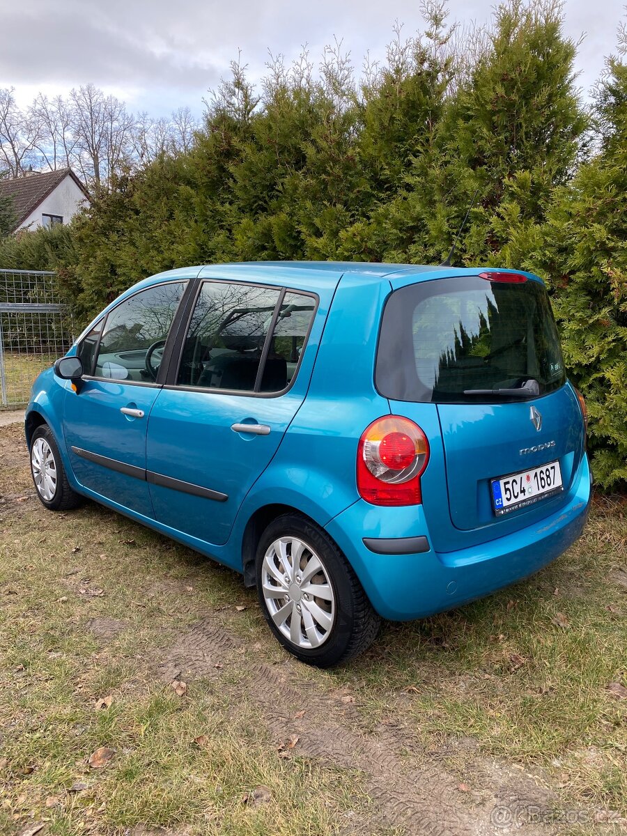 Renault Modus 1.2i 55kw rok 2005 STK 11/2027 Euro4 - 5