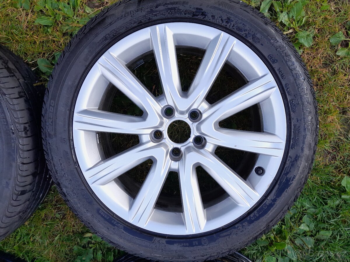 Disk originál Audi 18 palců, Bridgestone 2x nová - 5