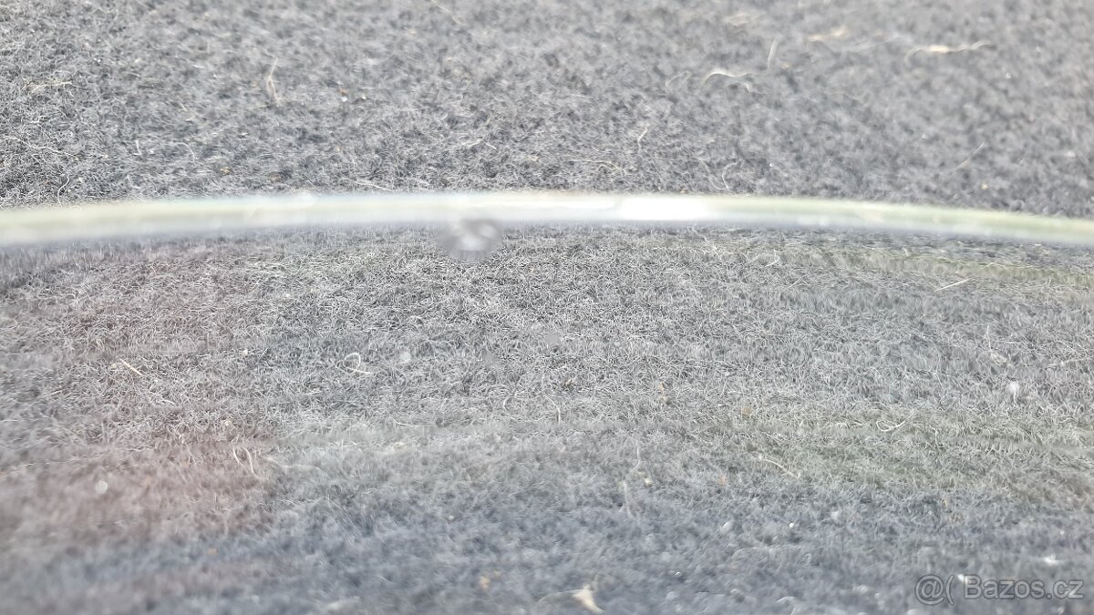 Stará broušená mísa, talíř. - 5