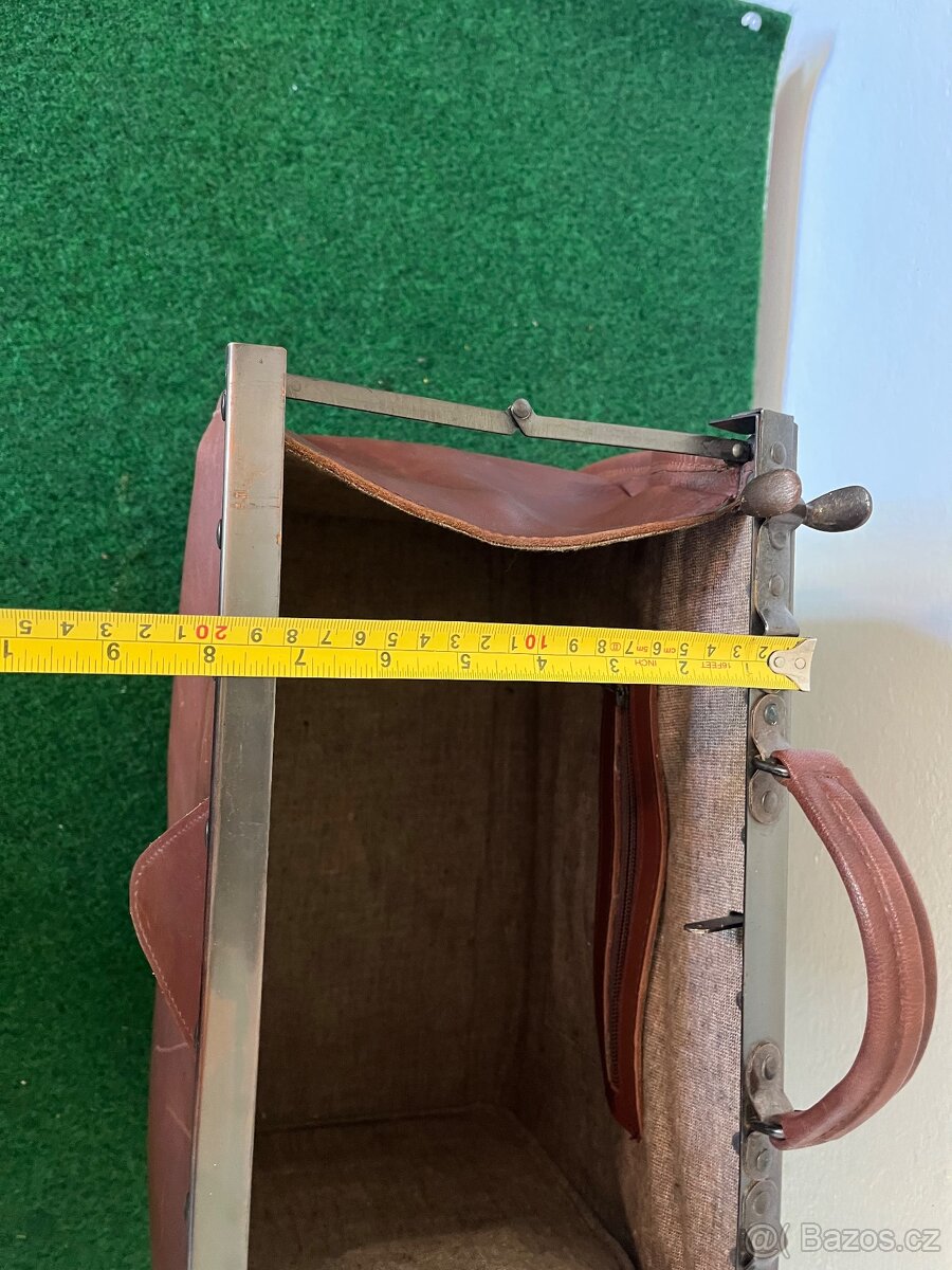 Starožitná lekárska taška - 5