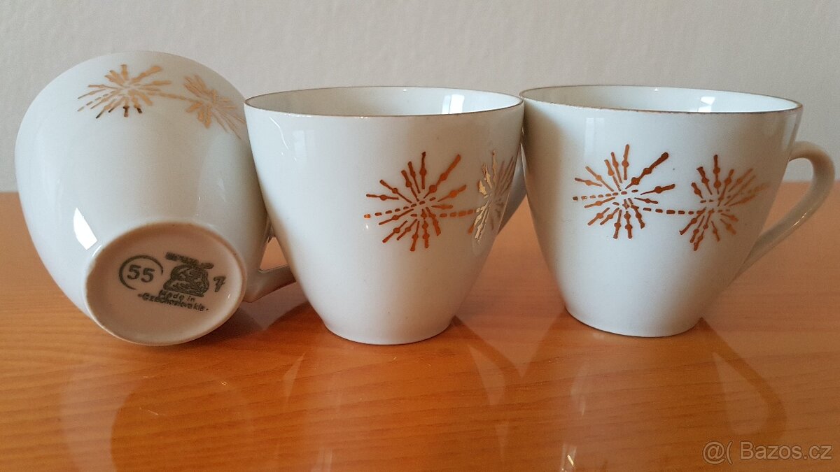 Starožitný porcelán Československo, Czechoslovakia, značený - 5