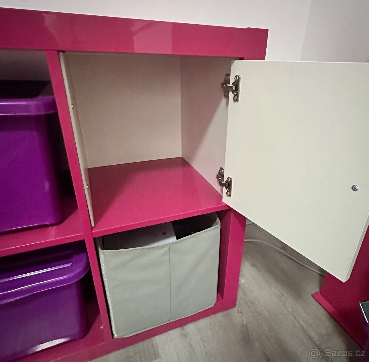 Regál Kalax - růžový - 5