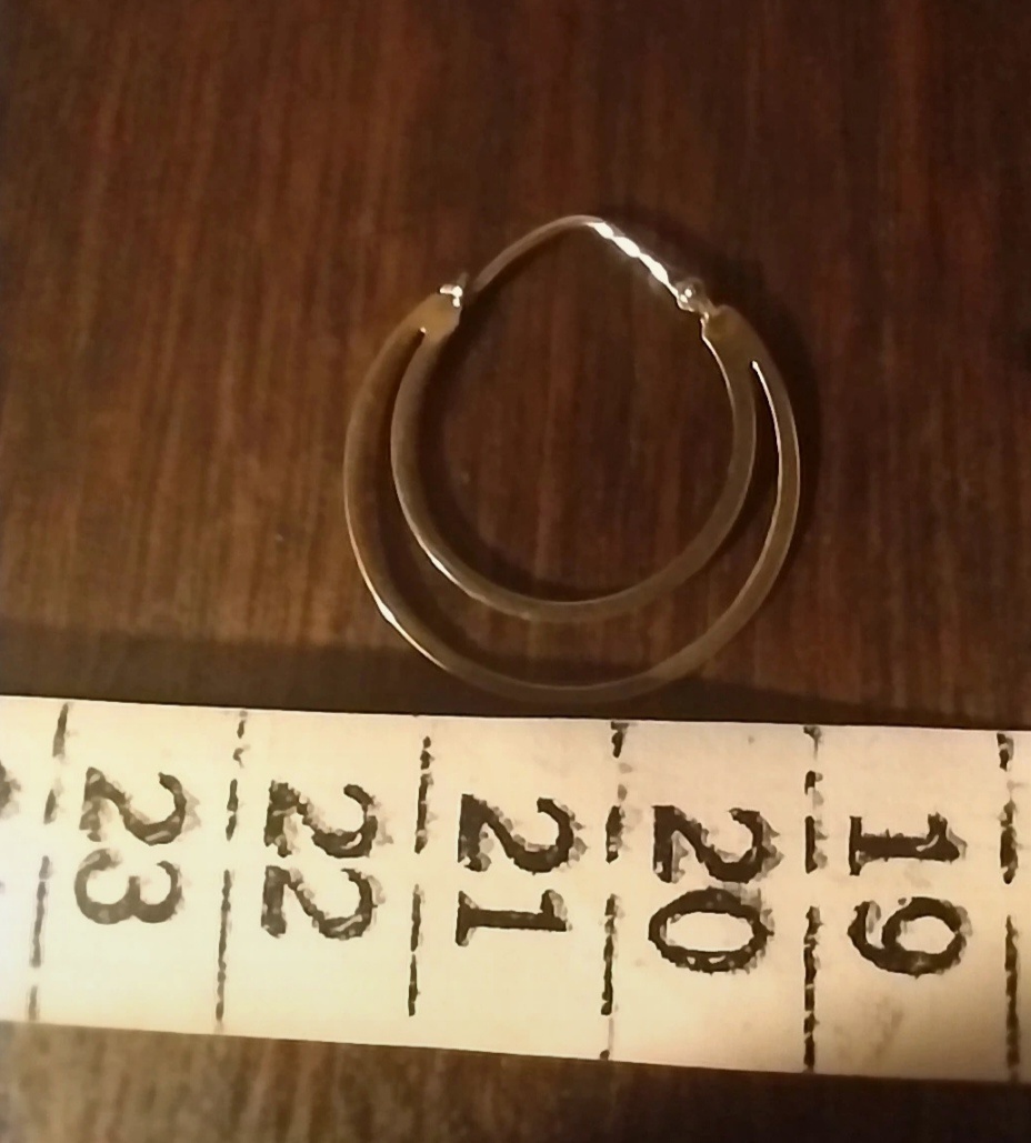 Zlaté náušnice dvojité - 5