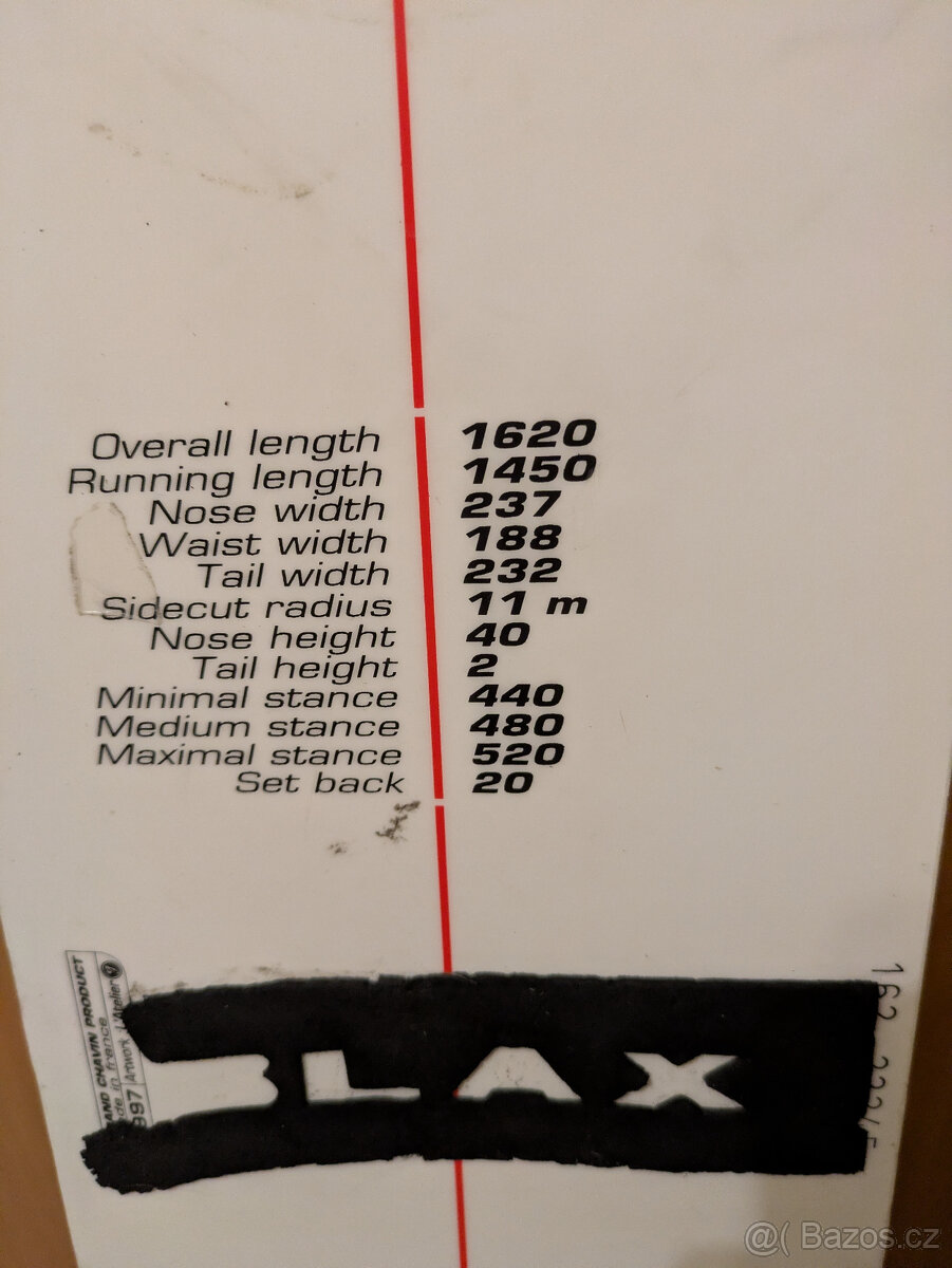 Alpine snowboard Blast 162 - 5