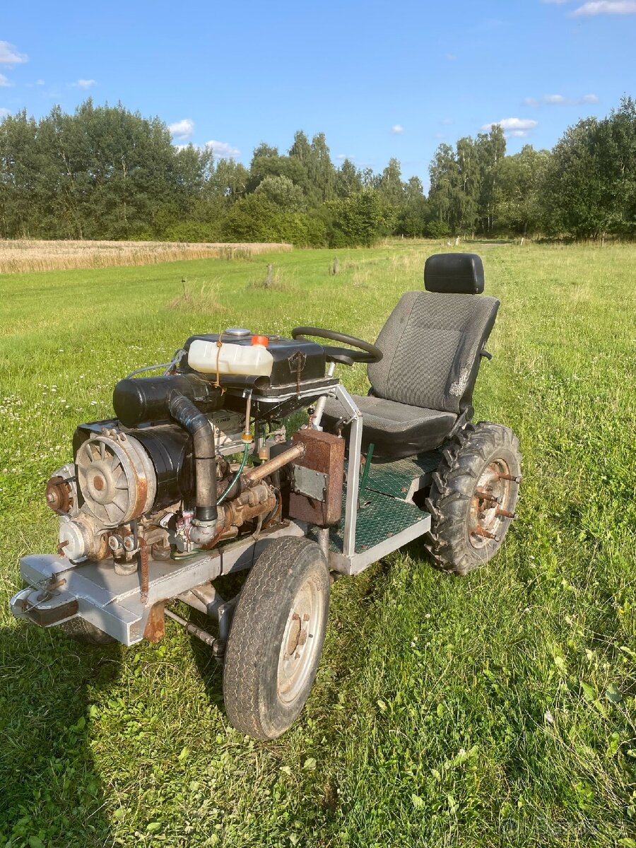 Malotraktor domácí výroby - 5