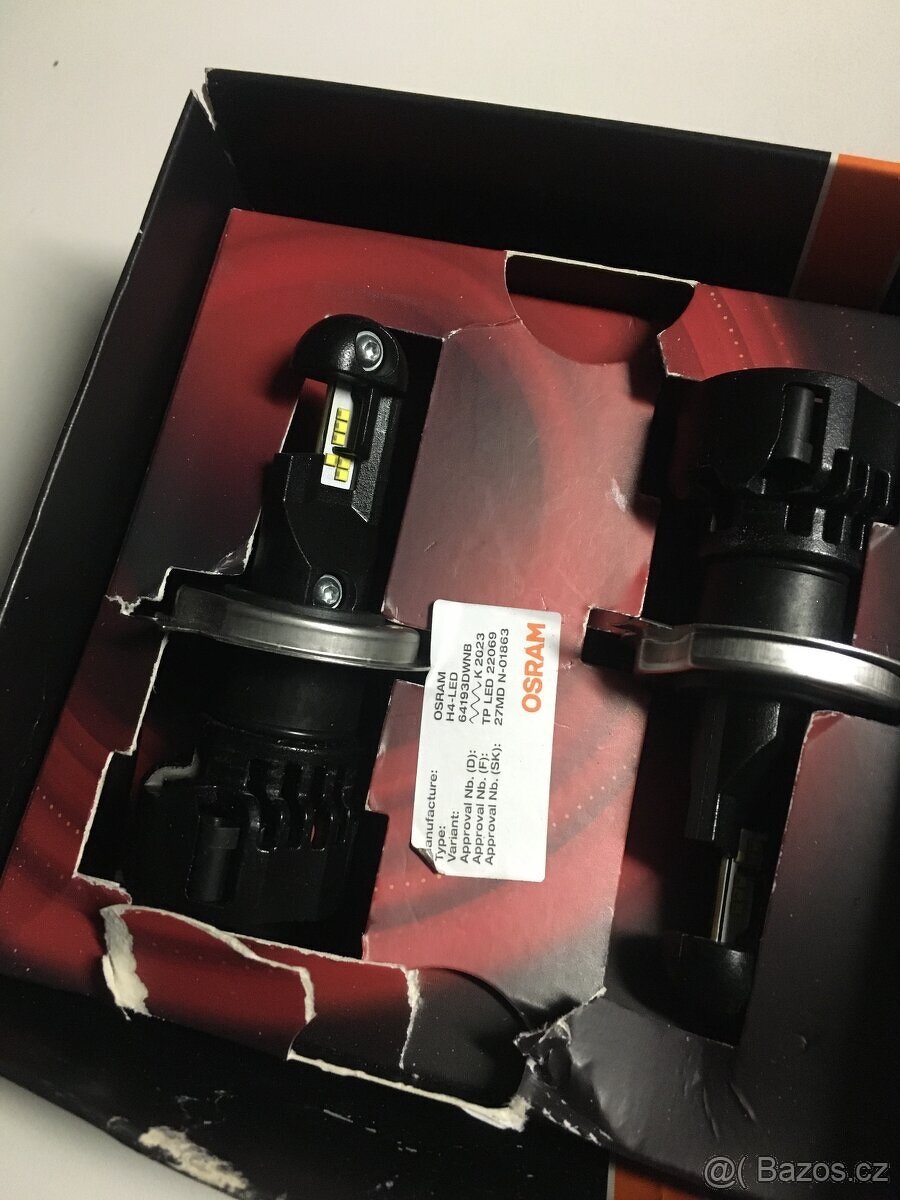 OSRAM H4 LED 12V 27/23W s certifikaci - 5