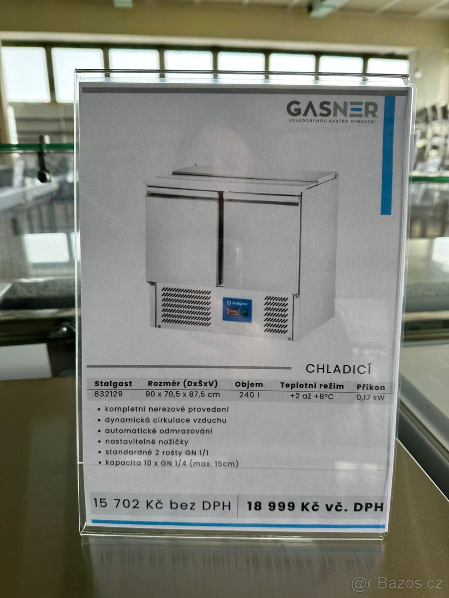 Nerezový chladicí stůl - 5