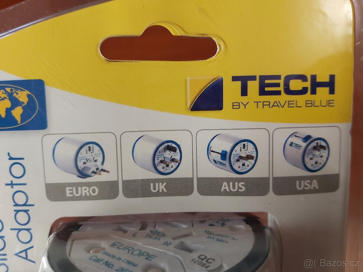 TECH cestovní zásuvkový adaptér do 150 zemi - 5