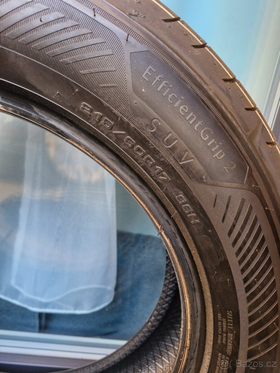 Sada letních pneu Goodyear EfficientGrip 2 SUV 215/60 R17 96 - 5