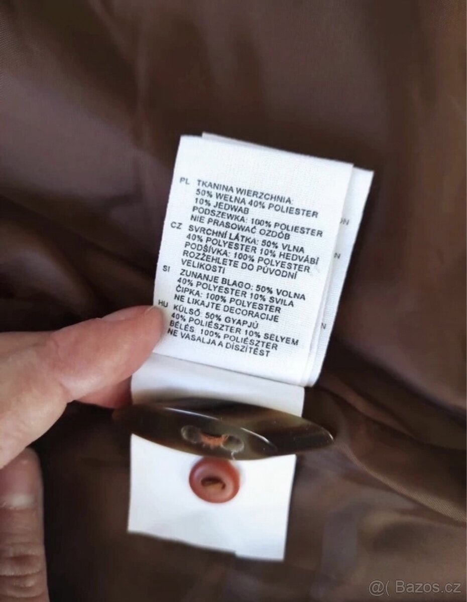 kabatek/sacko Vlna s hedvabim. 44/46 - 5
