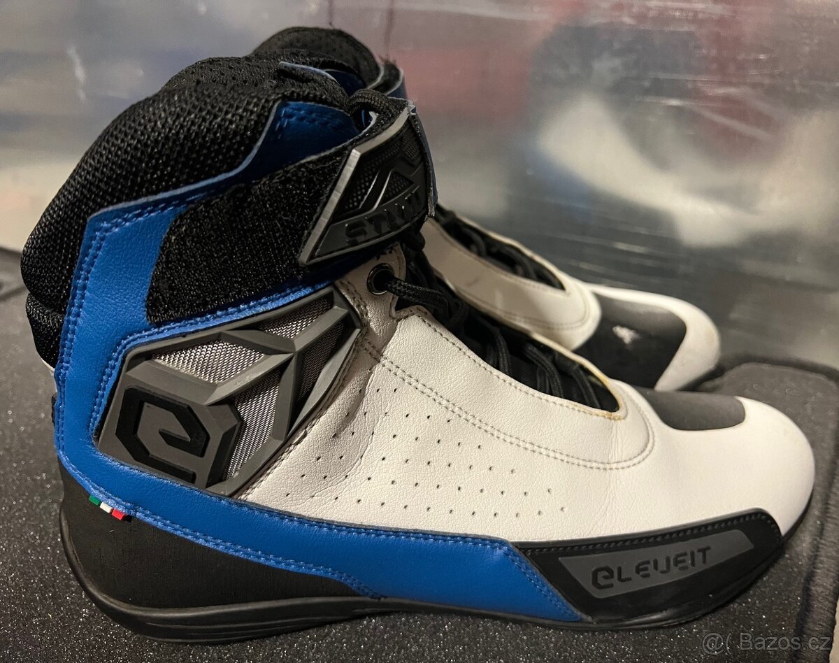 18. Moto boty ELEVEIT STUNT AIR bílo/modré 44 - 5