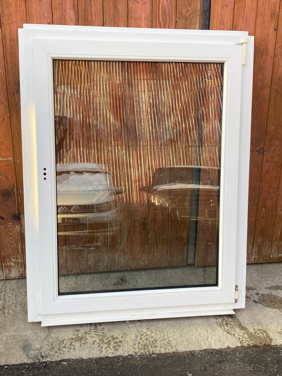 Plastová okna bílá, bílá různé rozměry, perfektní stav - 5