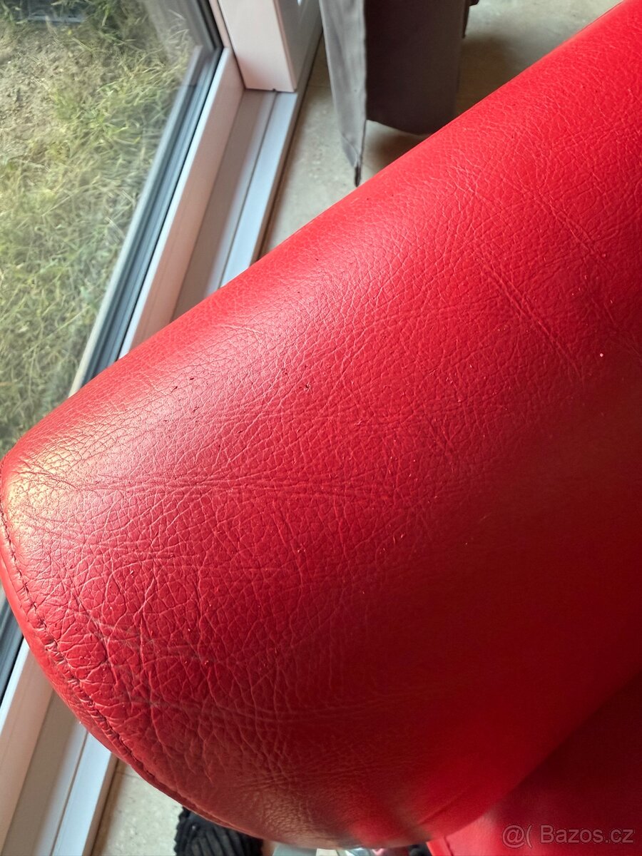 Designové kožené křeslo KLER - 5