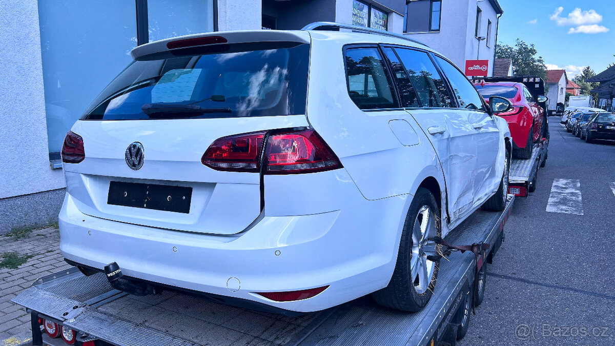 Vůz na náhradní díly VW Golf 7 kombi 2014 CLHA PYS LC9A - 5