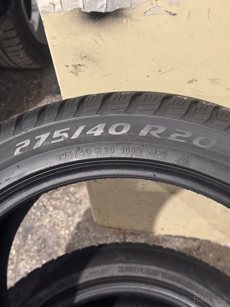 Zimní pneu 275/40/20 Pirelli Sottozero 3 - 5