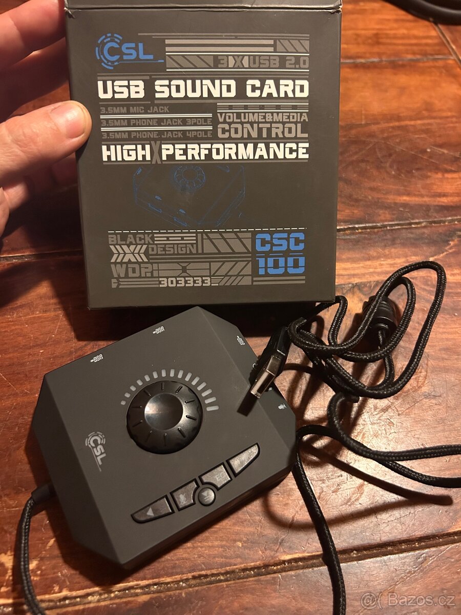 Zvuková karta CSL CSC 100 externí - 5