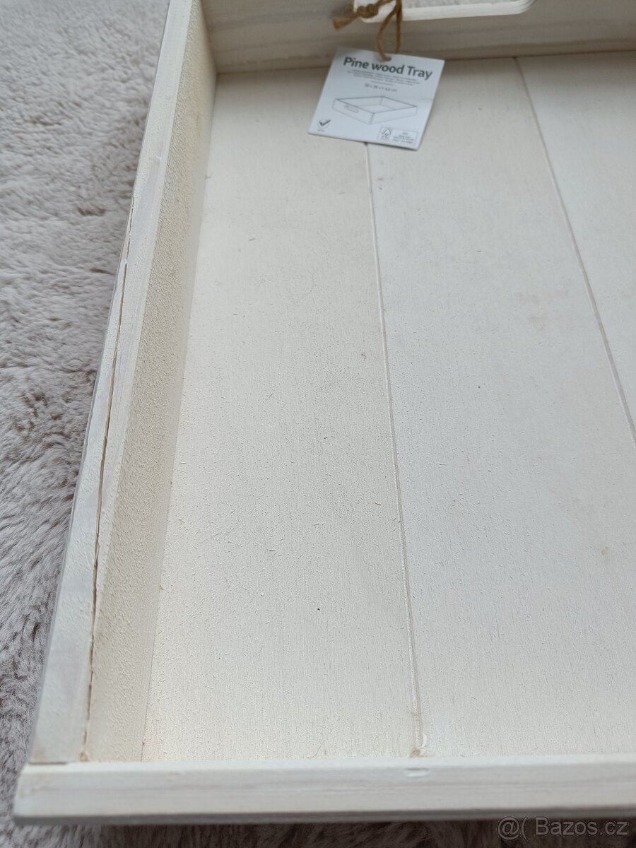 Dřevěný podnos - nový s visačkou - 5