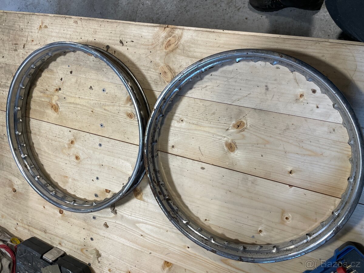 Ráfky Jawa Pionýr, Mustang - 5