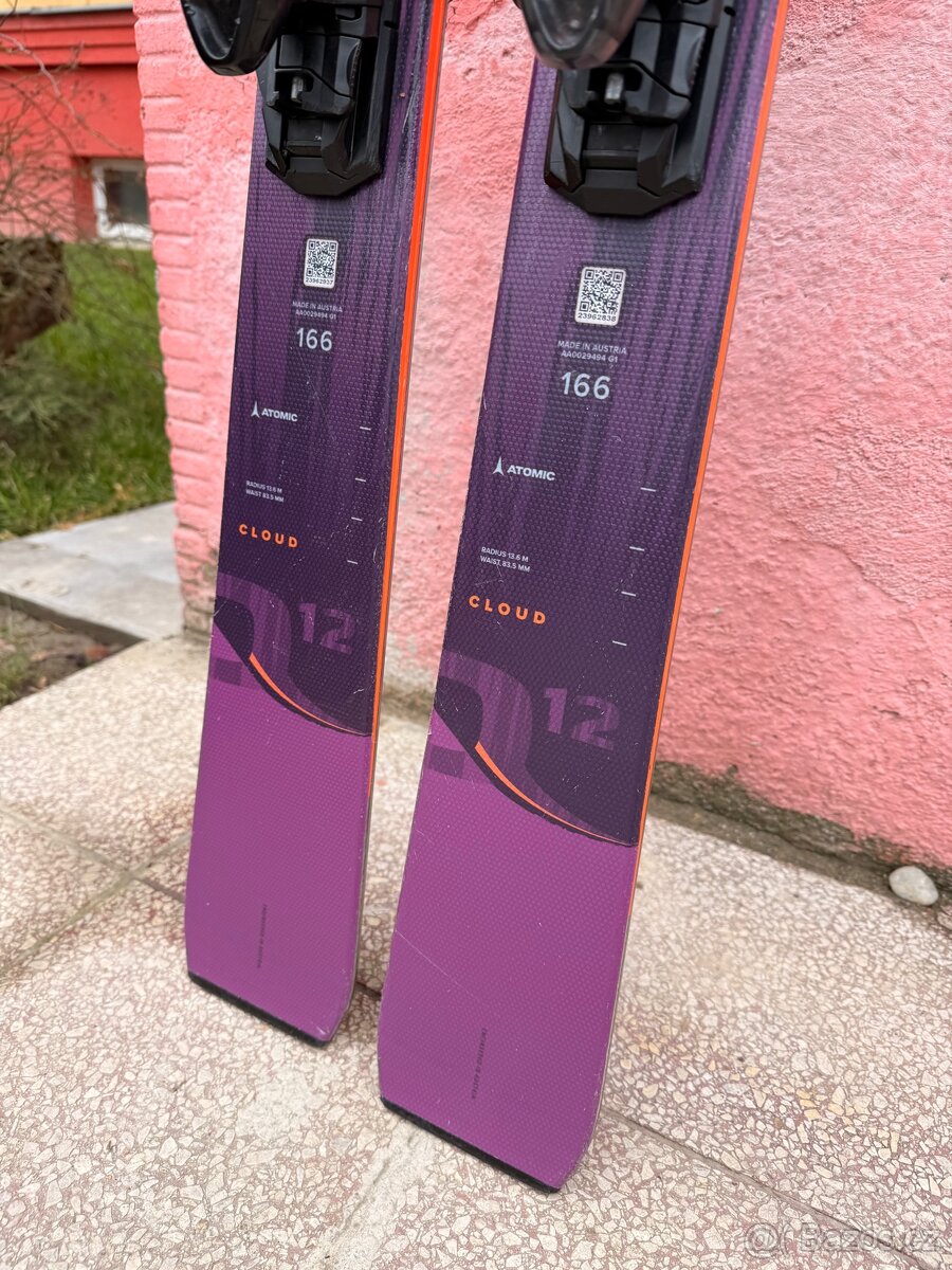 Dámské lyže Atomic Revoshock Cloud Q12 - 166cm - 5