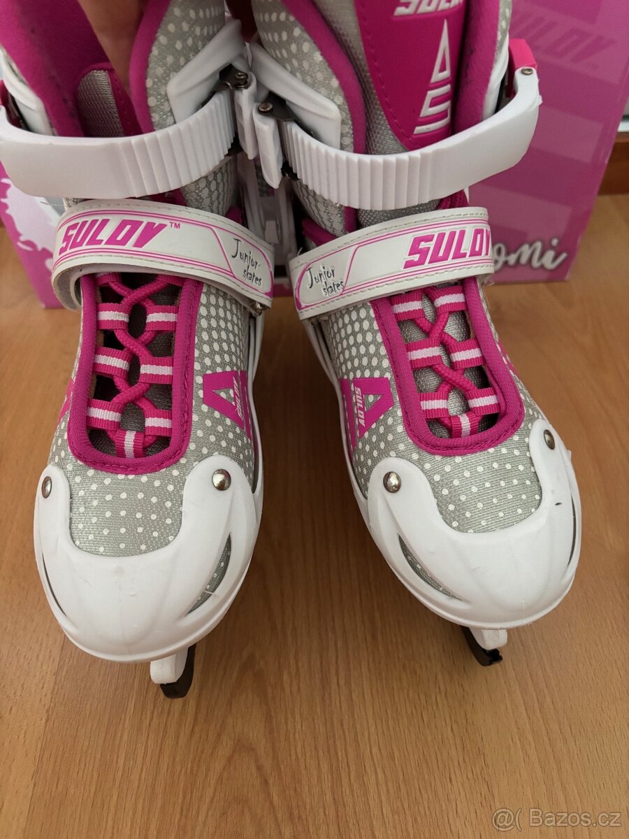 Dětské dívčí brusle SULOV - 5