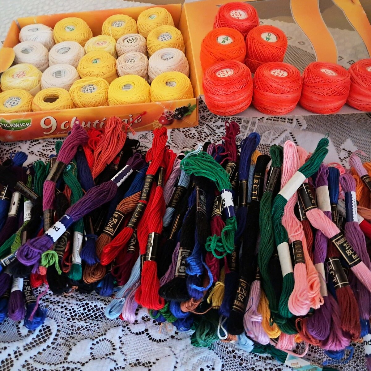 Vyšívací bavlky + předlohy - 5