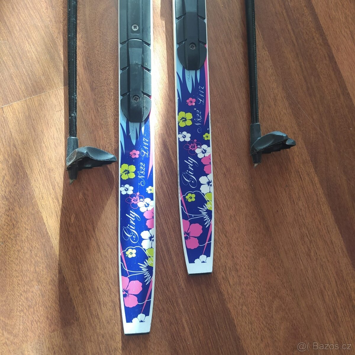 Dívčí běžecké lyže 117cm - 5
