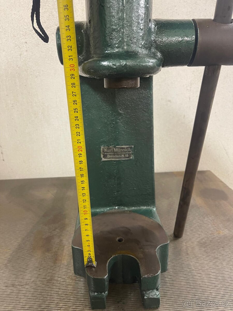 Lis hřebenový ruční pákový - 5