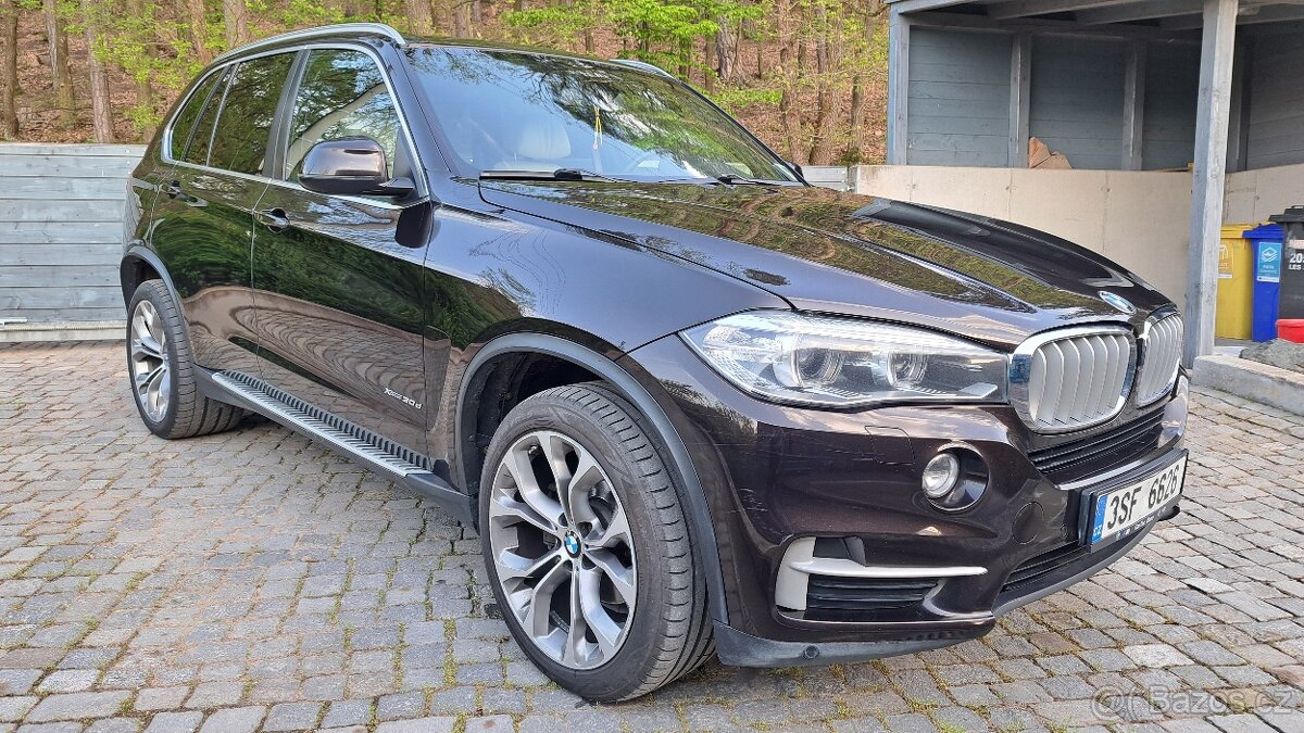 BMW X5 F15 3.0D.R.V.2014,7 MÍST, ČR,PO SERVISETOP - 5