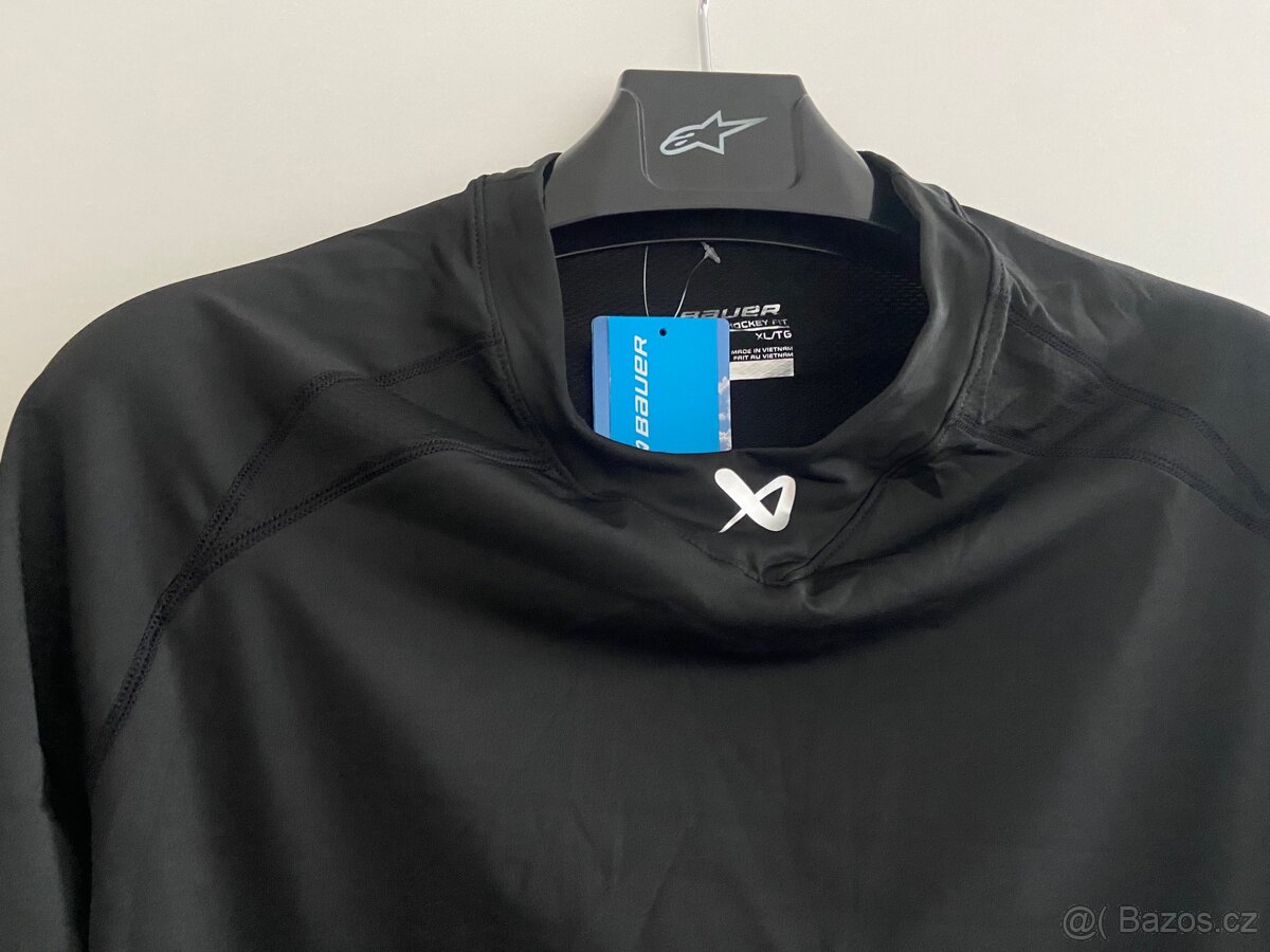 Hokejové triko a kalhoty se suspenzorem Bauer vel. XL NOVÉ - 5