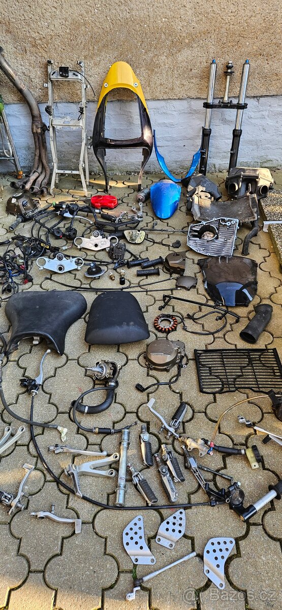 Kawasaki ZX-6R rok 1998 - 2002 dily a CZ TP - 5