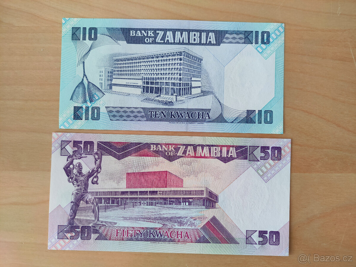 4 bankovky ze Zambie - 5