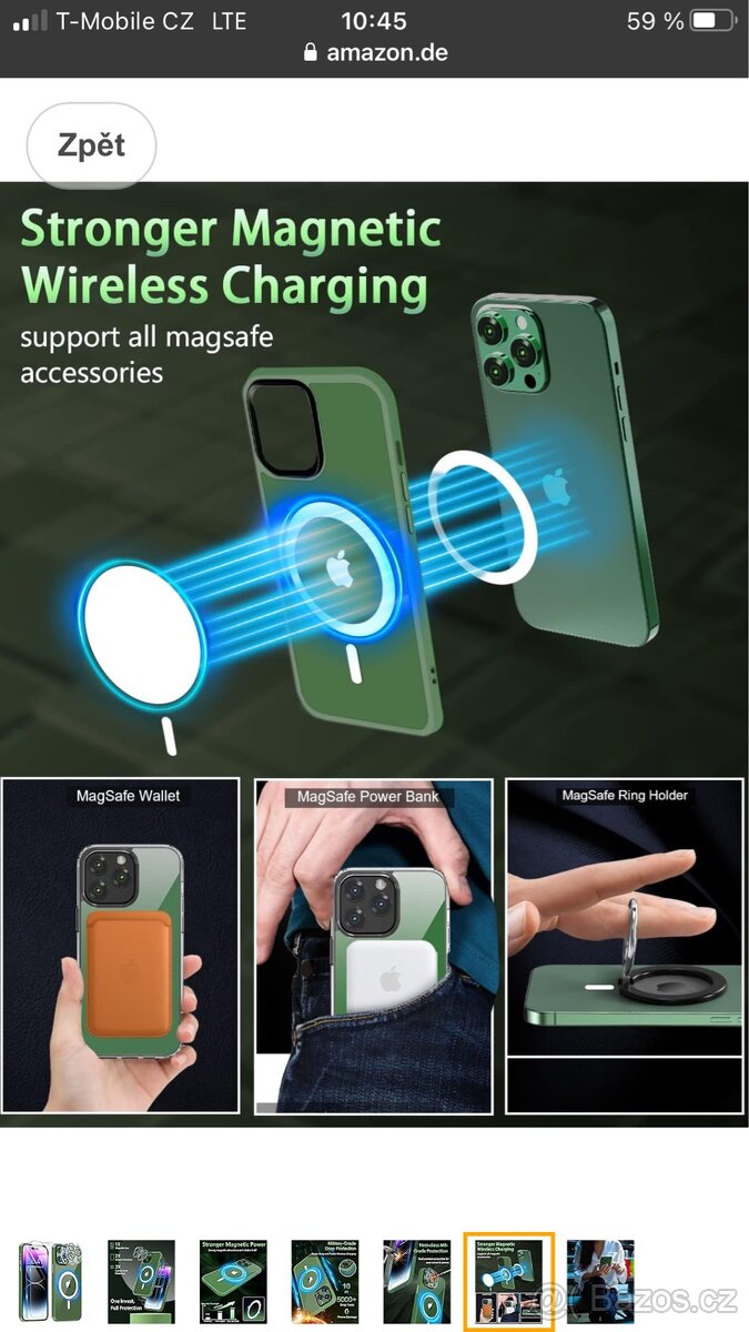 Pouzdro na iPhone 14 Pro Max, 2x ochranné sklo + fotoaparát - 5