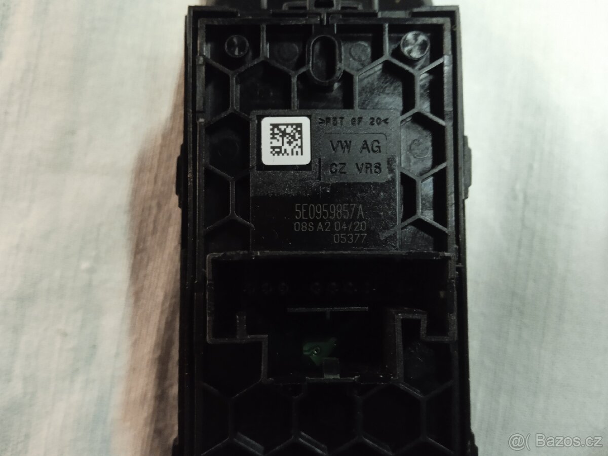 Ovládání oken fabia 3. - 5