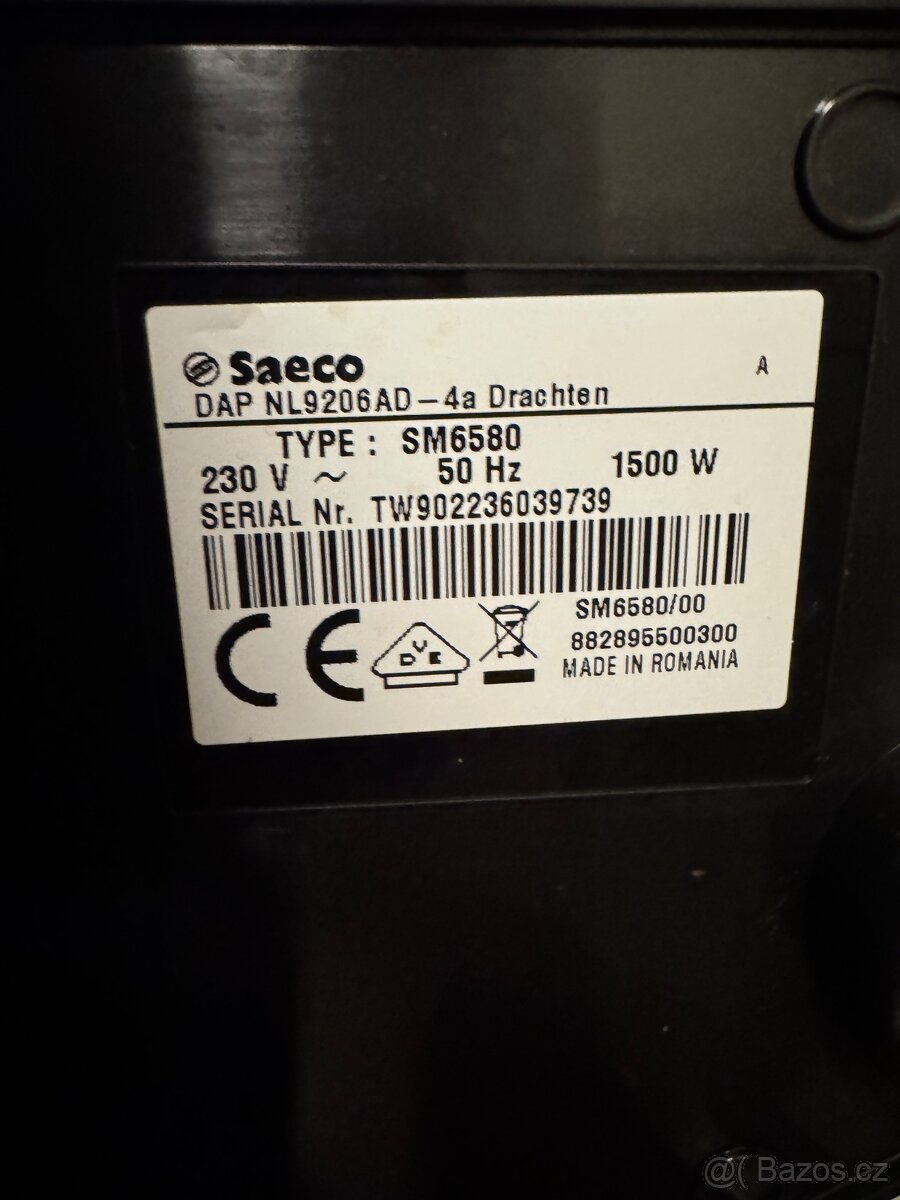 Automatický kávovar SAECO sm6580 - 5