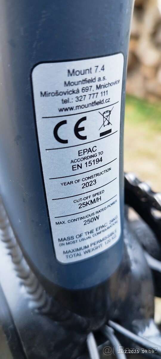 Elektrokolo MTF Mount 7.4 (19) - 5