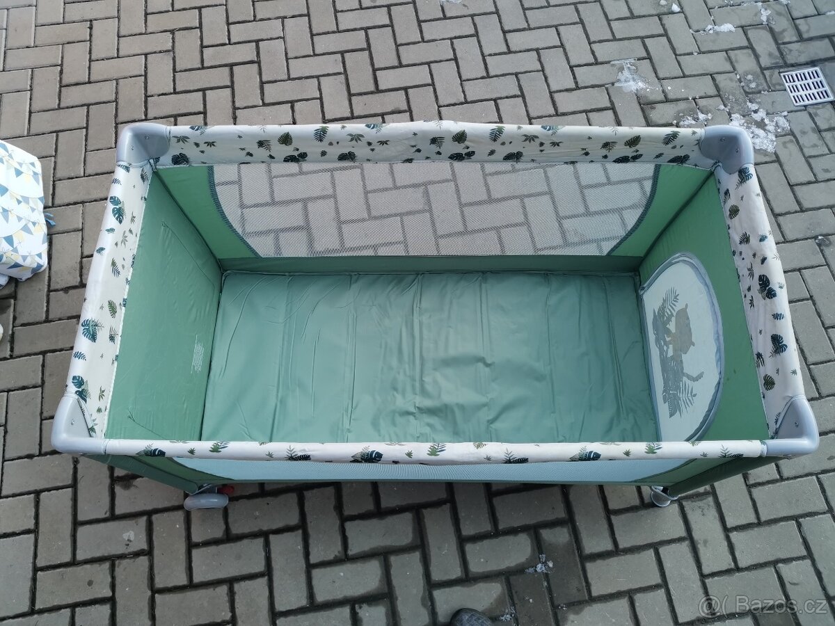 Cestovní postýlka 124cm + matrace - 5