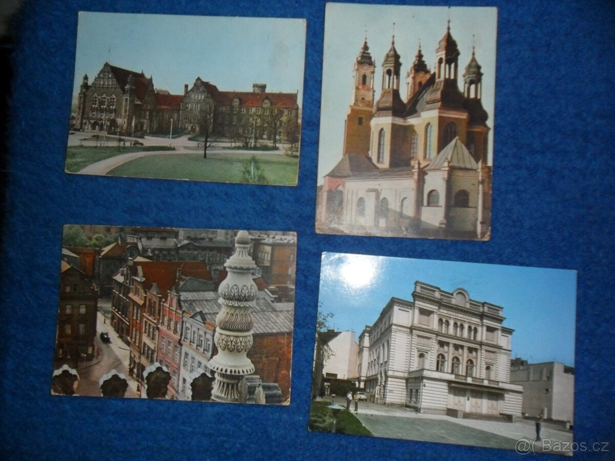 Polsko - pohlednice 73 ks a 1x set Bialystok - 5